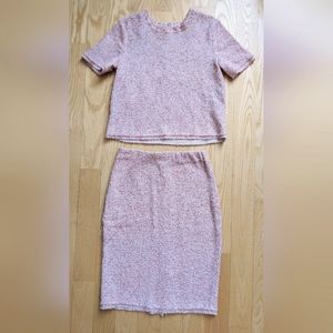 *sold* Ann Taylor Tweed Skirt Set